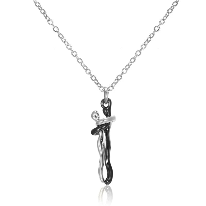 Collana con pendente Abbraccio