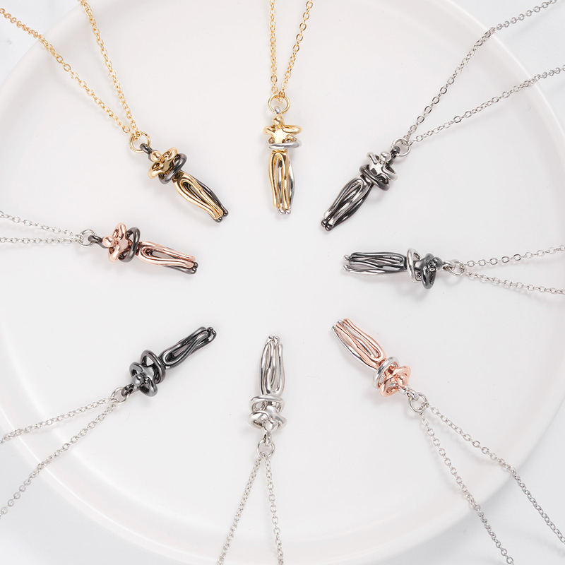 Collana con pendente Abbraccio