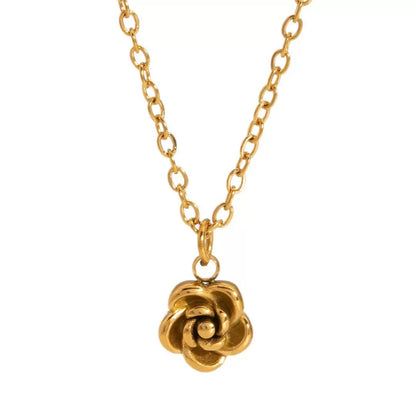 Rose Flower Necklace