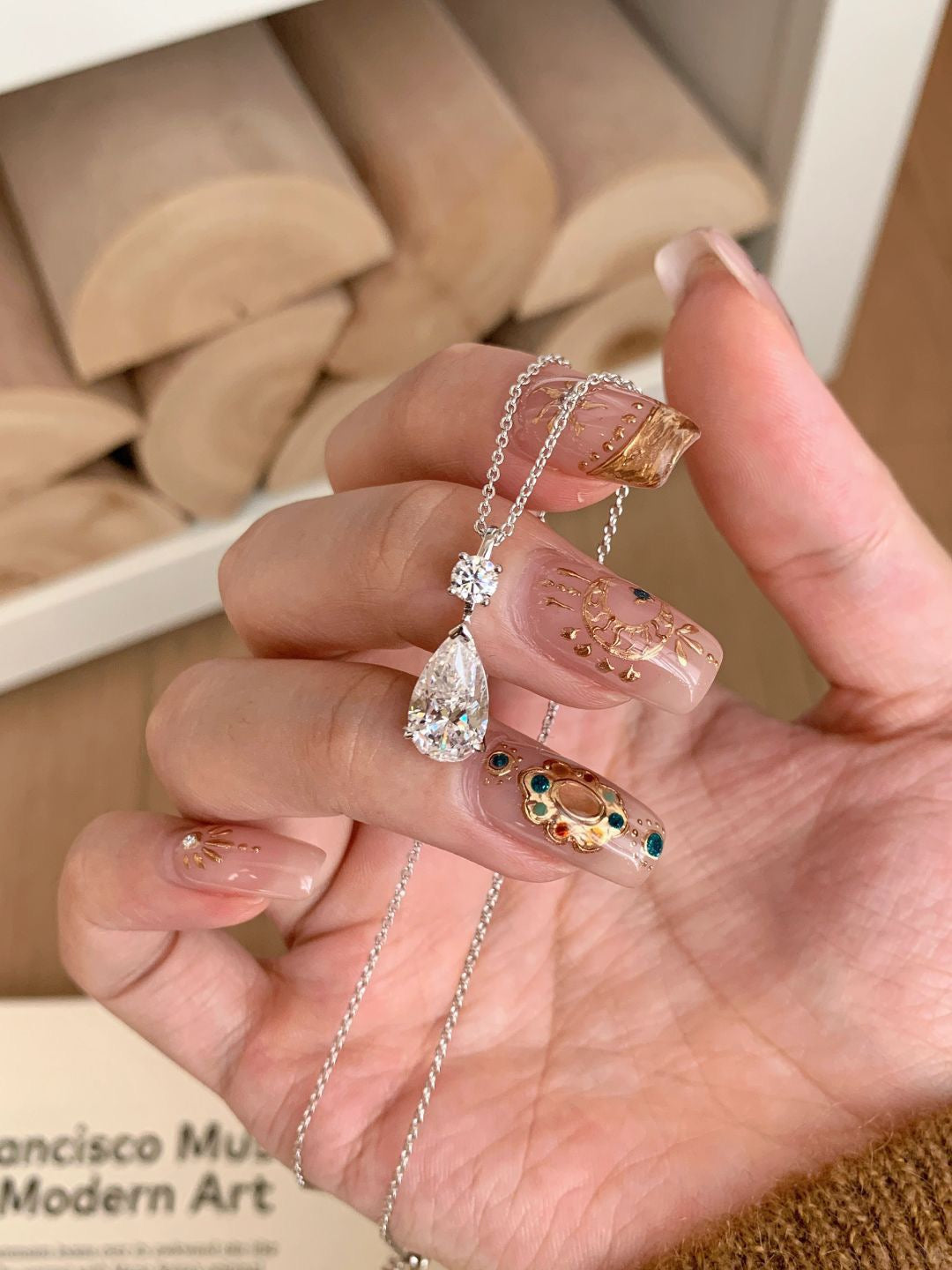 Drop Diamond Earrings displayed in CotaJewelry gift box highlighting craftsmanship
