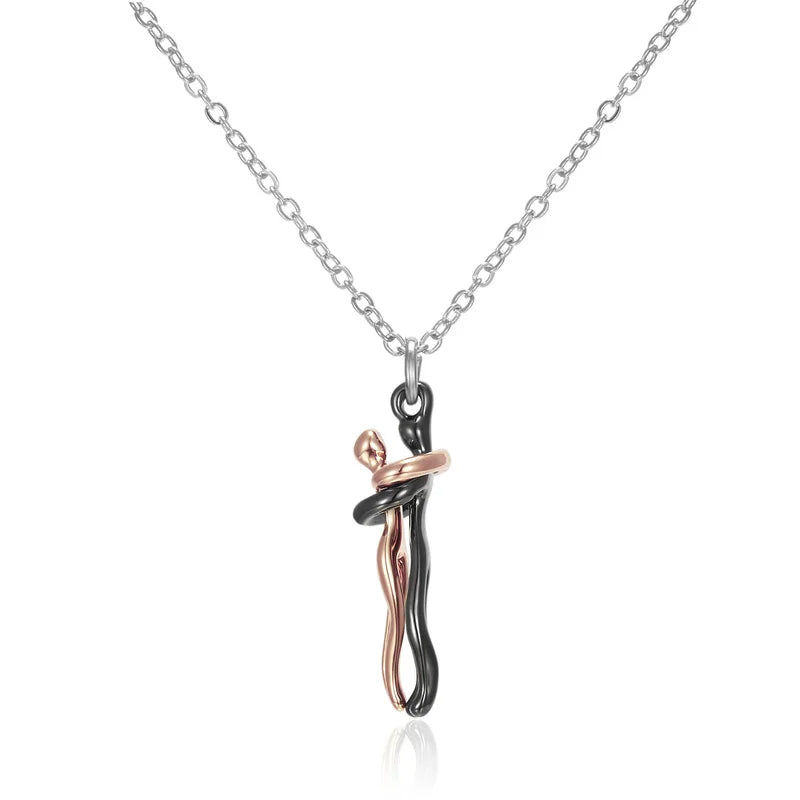 Collana con pendente Abbraccio