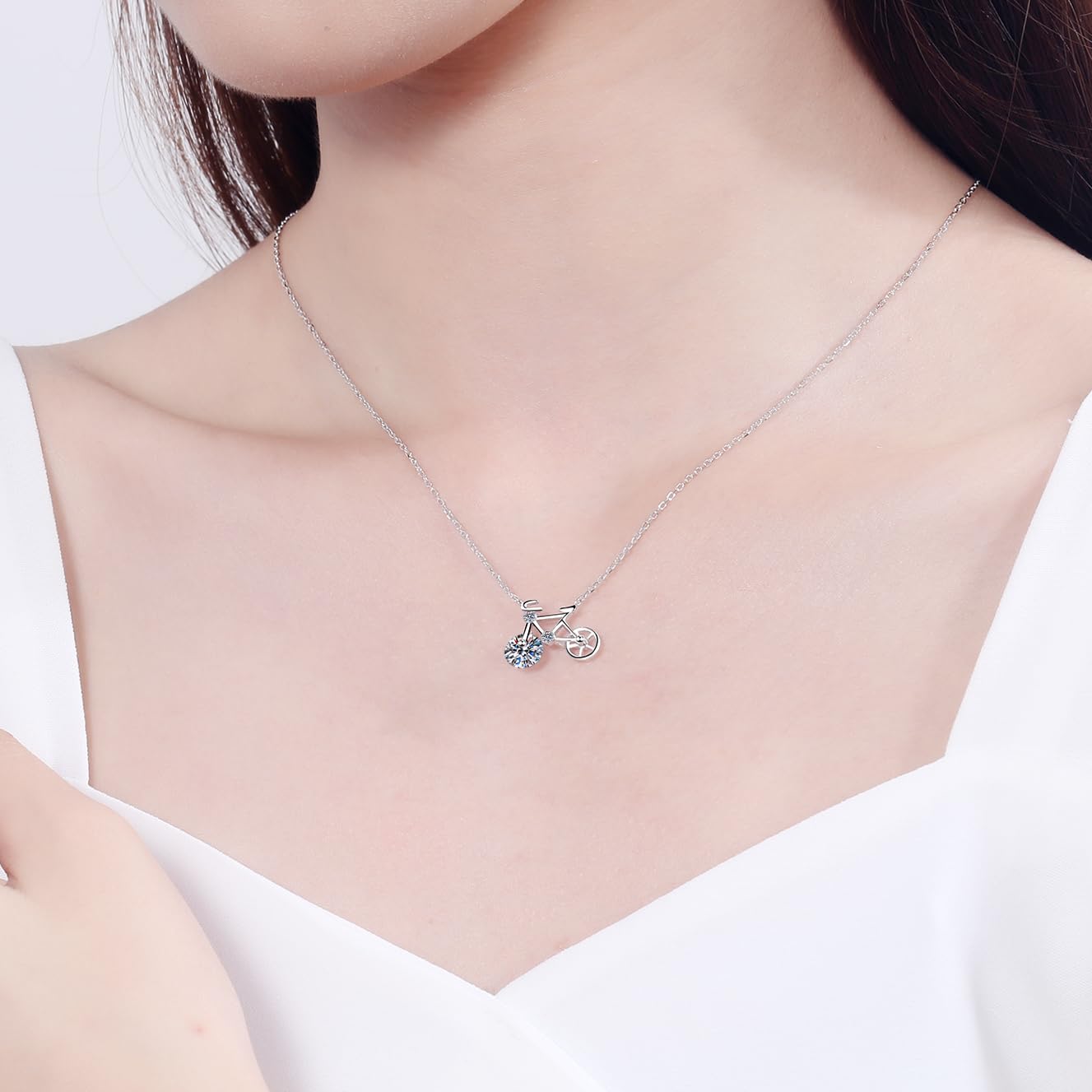 Bicycle Necklace