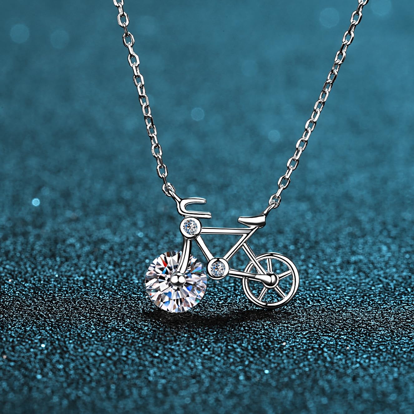 Bicycle Necklace