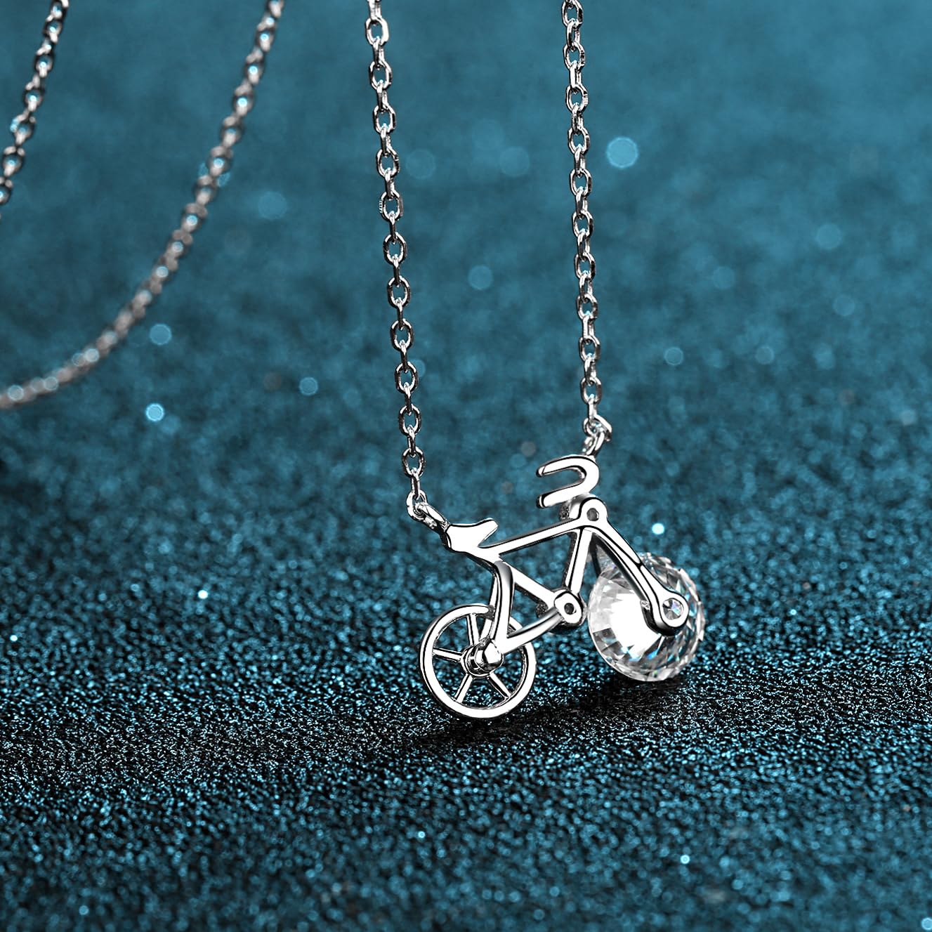 Bicycle Necklace