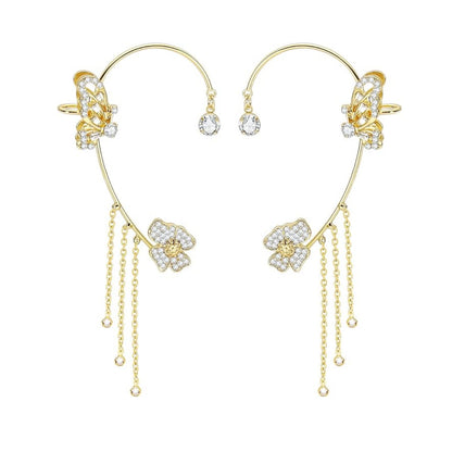 Graceful Butterfly Ear Cuffs