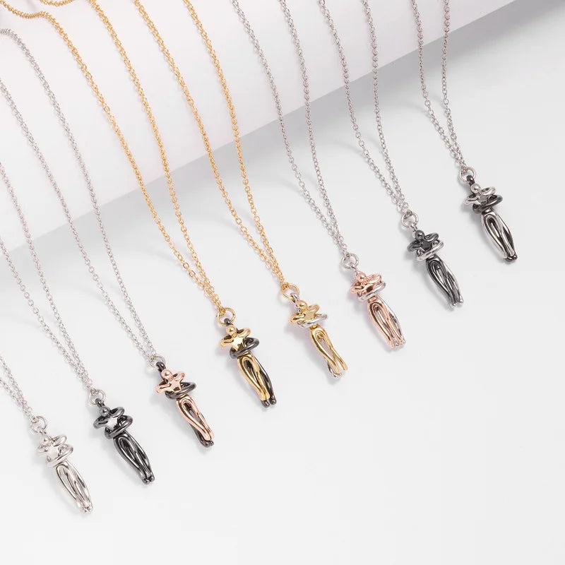 Collana con pendente Abbraccio